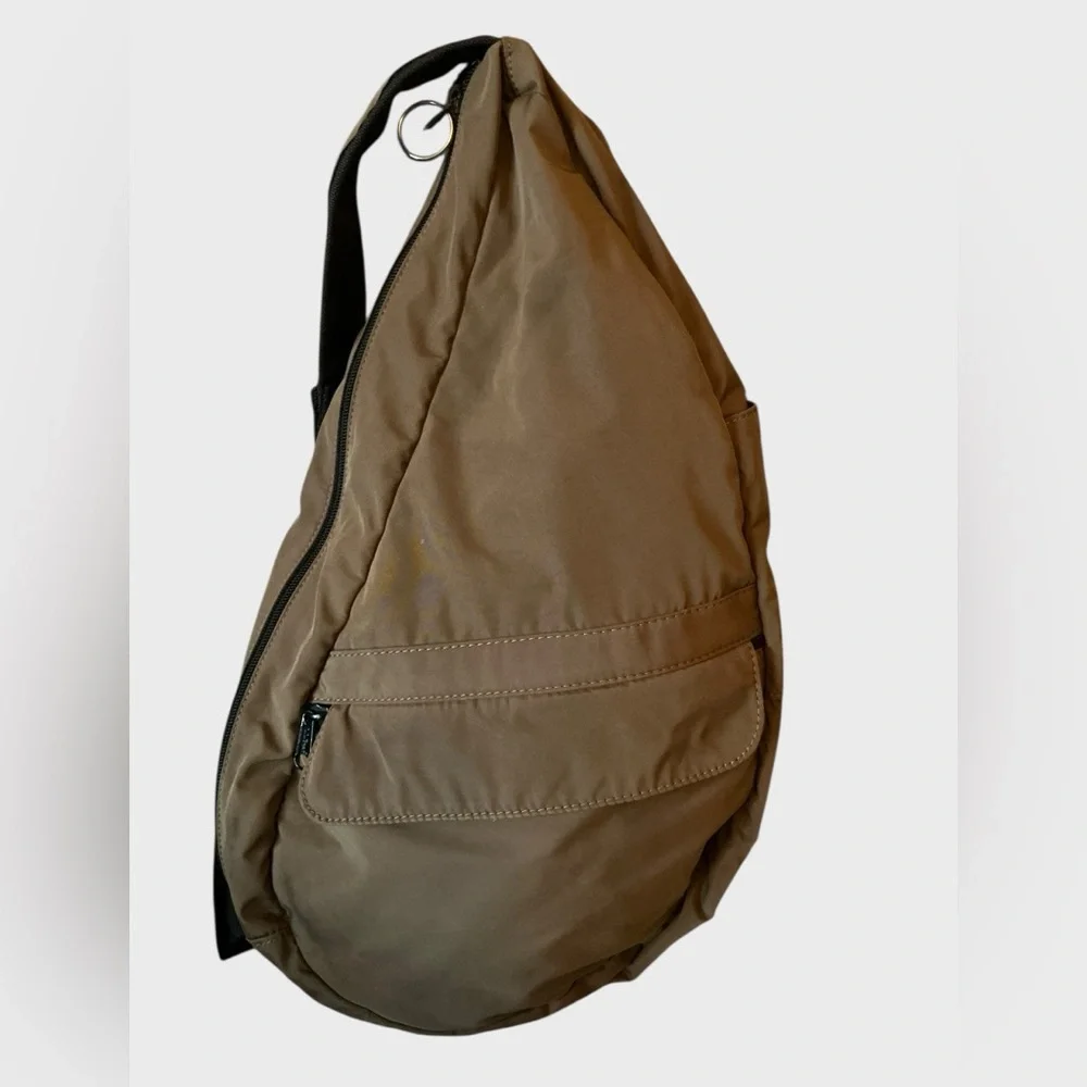 L.L. Bean AmeriBag Sling Backpack Brown Healthy Back Bag USA